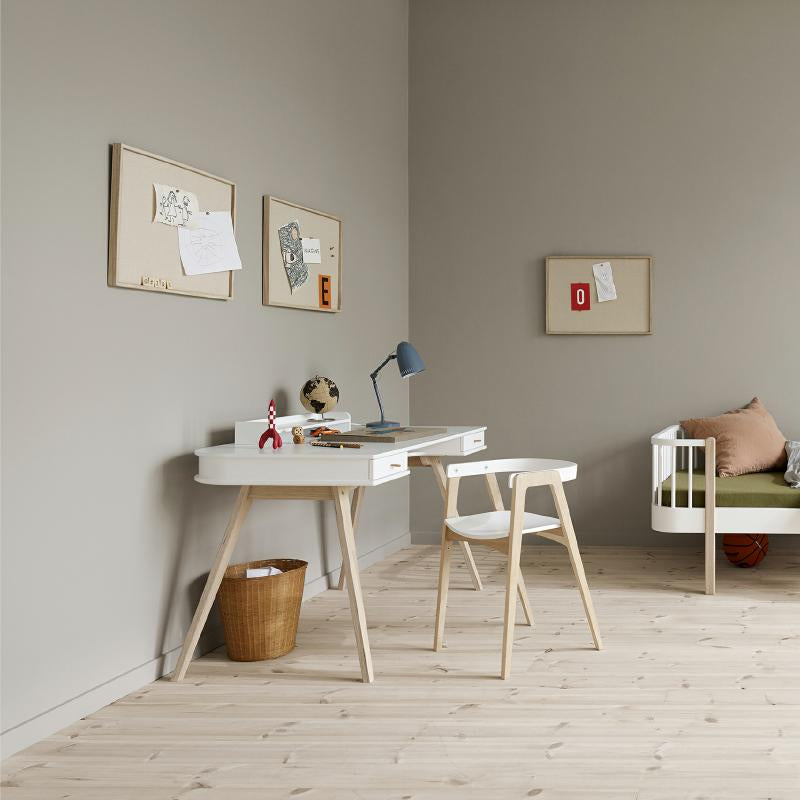 Oliver Furniture Wood Set Juniorschreibtisch 66cm plus Armlehnstuhl