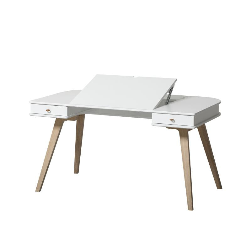 Oliver Furniture Wood Juniorschreibtisch höhenverstellbar - Höhe 66cm