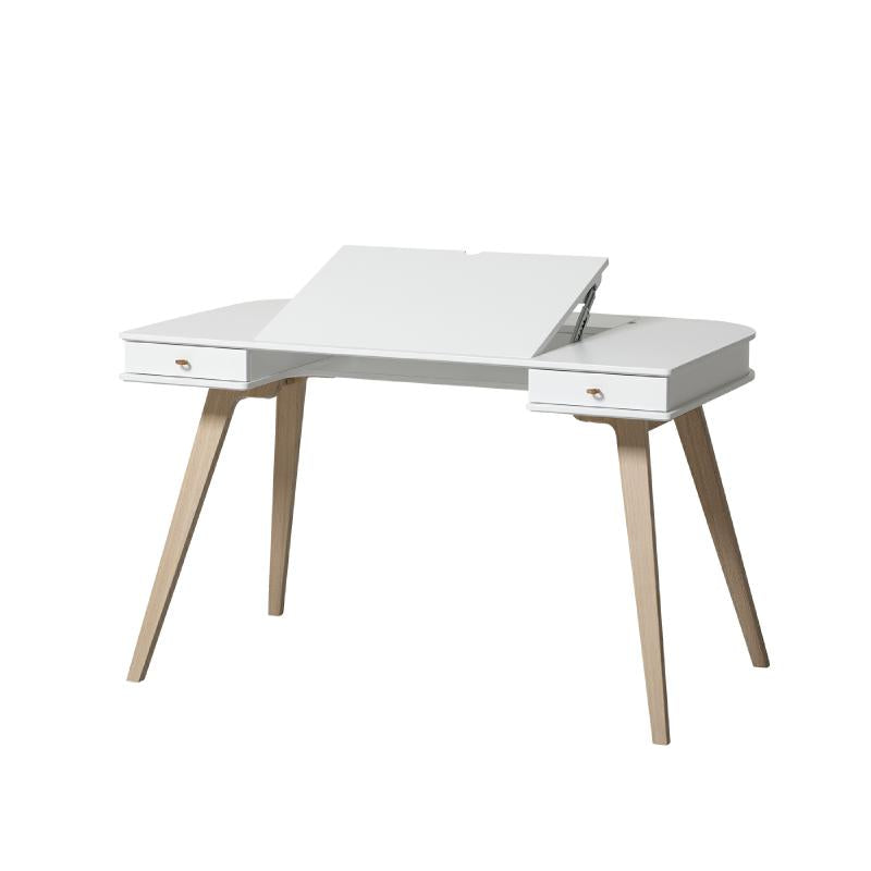 Oliver Furniture Wood Schreibtisch höhenverstellbar - Höhe 72,6cm