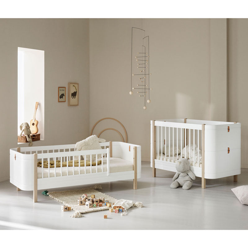Oliver Furniture Wood mini+ Juniorbett 68x162cm weiß/eiche