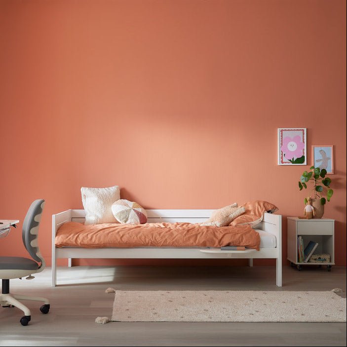LIFETIME Original Bettbank in 120x200cm in weiß oder white wash