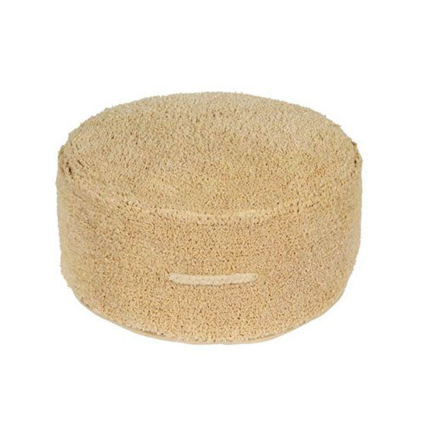 Lorena Canals waschbarer Sitzpouf 'Chill' in honey ca. Ø 50cm