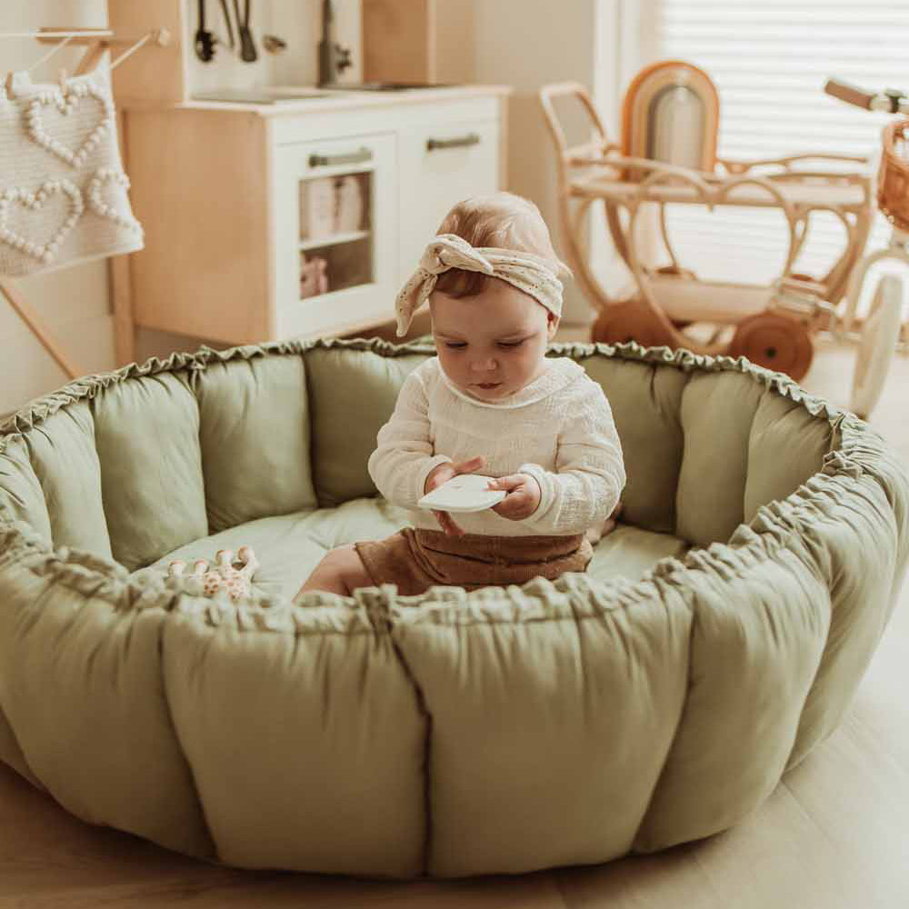 Play&Go 'Bloom' Playmat in 'Meadow Green'