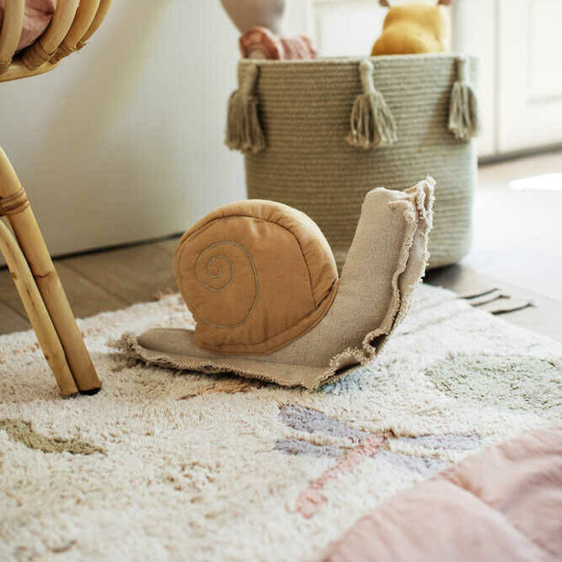 Lorena Canals Kissen "Lazy Snail" 22x40cm