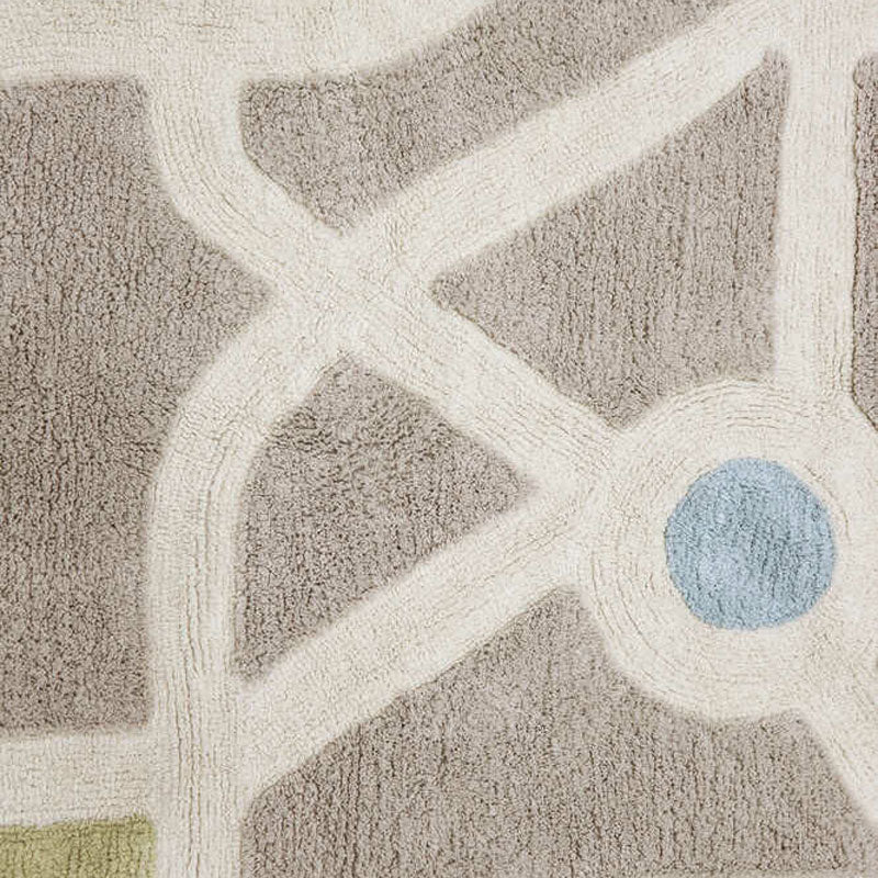 Lorena Canals waschbarer Teppich 'Eco-City' 120x170cm