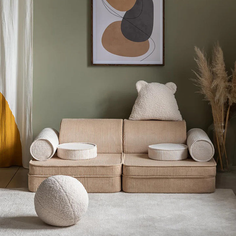 Wigiwama Kindersofa Seetee in brown sugar