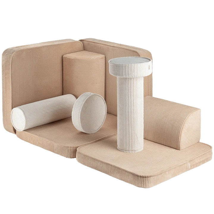 Wigiwama Kindersofa Seetee in brown sugar