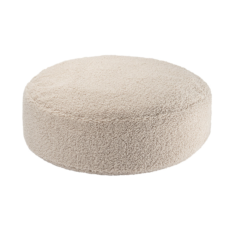 Wigiwama Teddy-Ottoman`Biscuit´20x⌀65cm